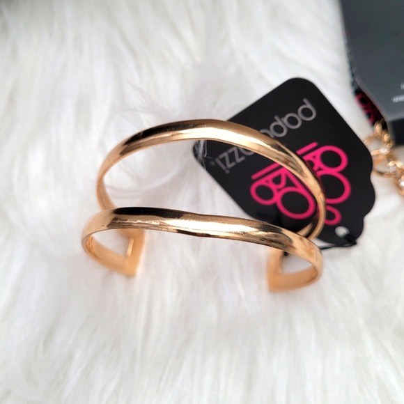 Paparazzi Gold Studded Stack Bracelets - Picture 6 of 6